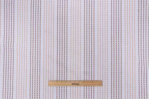 Click for 10.13 Yards Scalamandre Matira Beach Embroidered Decorator Fabric in Coconut Scalamandre Matira Beach Embroidered Decorator Fabric in Coconut