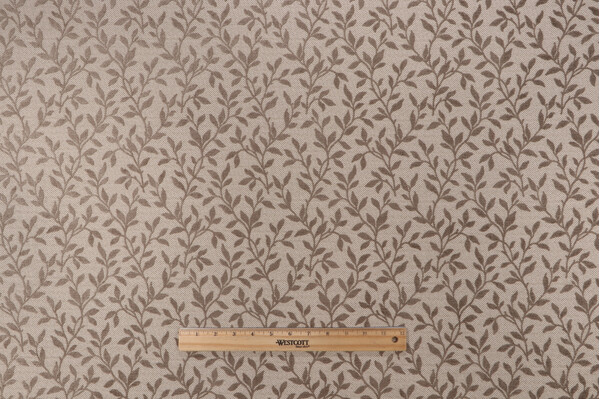 Fonthill Valery Woven Chenille Upholstery Fabric in Pewter