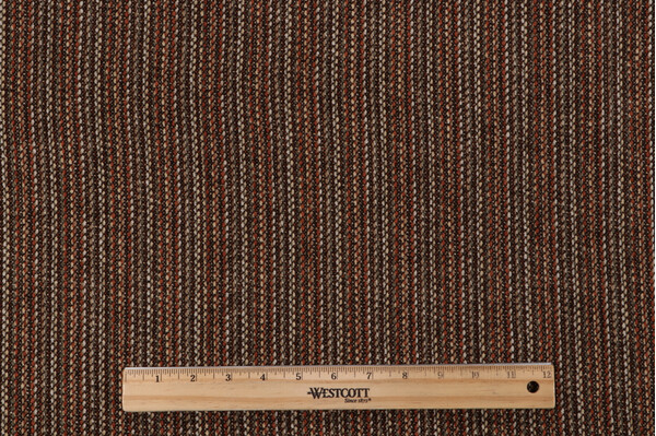 Scalamandre Delmar Woven Chenille Upholstery Fabric in Fudge