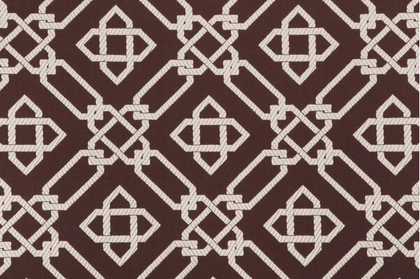 Scalamandre Link It Woven Upholstery Fabric in Chocolate