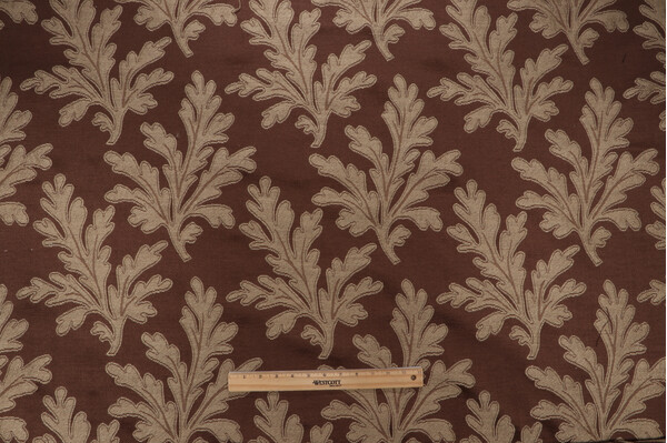 Thibaut Yarmouth Woven Upholstery Fabric in Brown
