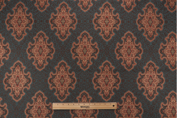 Fonthill Amaya Tapestry Upholstery Fabric in Blue/Multi