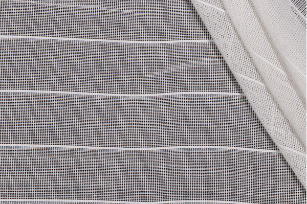 Scalamandre Ocean Vista Sheer Drapery Fabric in White