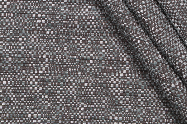 Scalamandre Marghillan Woven Chenille Upholstery Fabric in Pewter
