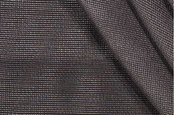 Fonthill Iridium Sheer Drapery Fabric in Pewter