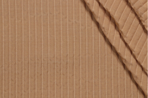 Grey Watkins Grenoble Woven Decorator Fabric in Camel