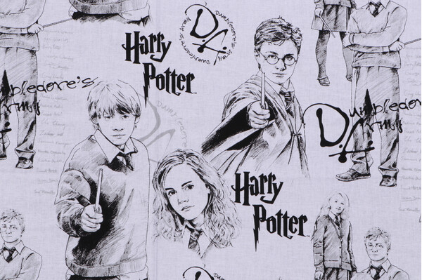 Harry Potter Licensed Mystery Of Magic Printed Cotton Craft Fabric