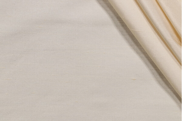 Click for 6.38 Yards Titan Silk Decorator Fabric in Ivory Titan Silk Decorator Fabric in Ivory
