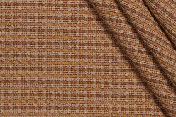 Scalamandre Ranier Woven Upholstery Fabric in Chutney