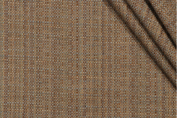 Scalamandre Seneca Woven Upholstery Fabric in Blue Topaz