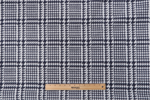 Crypton High Performance Woven Upholstery Fabric in Indigo