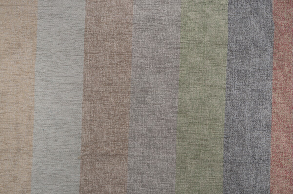 1 Yard Crypton High Performance Woven Chenille Upholstery Fabric in Pewter