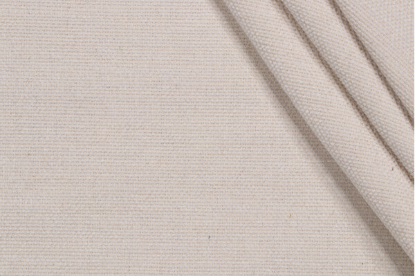 Crypton High Performance Woven Chenille Upholstery Fabric in Ivory