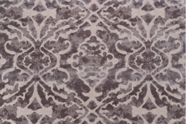 Scalamandre Palazzo Velvet Upholstery Fabric in Nickel 