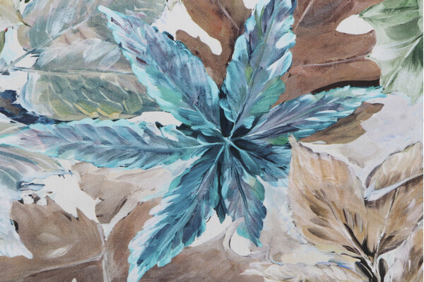 Hamilton Acer Printed Cotton Drapery Fabric in Spring