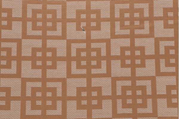 Scalamandre Time Squared Woven Upholstery Fabric in Camel 