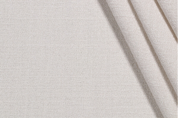 Crypton Raylene High Performance Woven Chenille Upholstery Fabric in Snow 