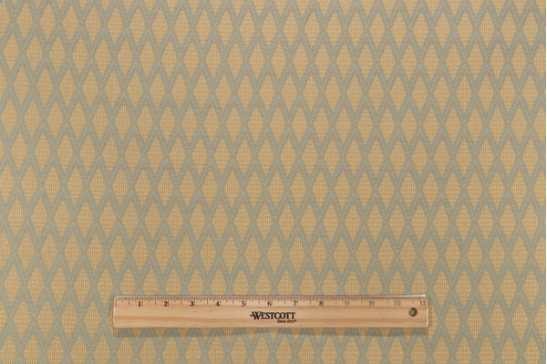 Scalamandre Woven Upholstery Fabric in Gold/Green