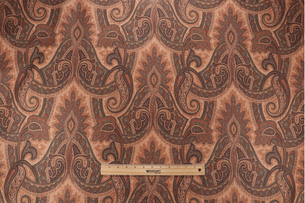 Scalamandre Shalimar Printed Velveteen Decorator Fabric in Gold