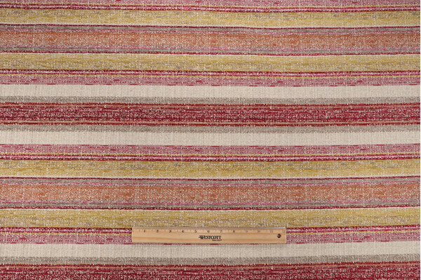 Manning Woven Chenille Upholstery Fabric in Ruby