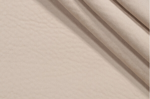 Scalamandre Suede Upholstery Fabric in Beige