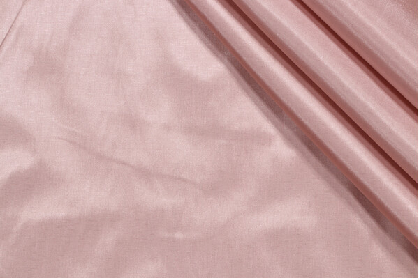 Grey Watkins Taffeta Circe Silk Decorator Fabric in Shell Pink
