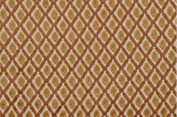 Scalamandre Montreal Velvet Upholstery Fabric in Cognac