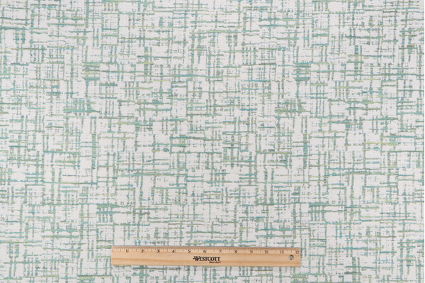 Covington Griddy Woven Chenille Upholstery Fabric in 206-Greenery