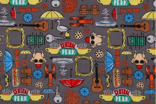 Friends Licensed Forever Printed Cotton Craft Fabric