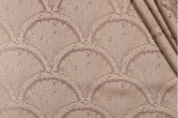 Valiant Fabrics Kame Damask Decorator Fabric in Gold