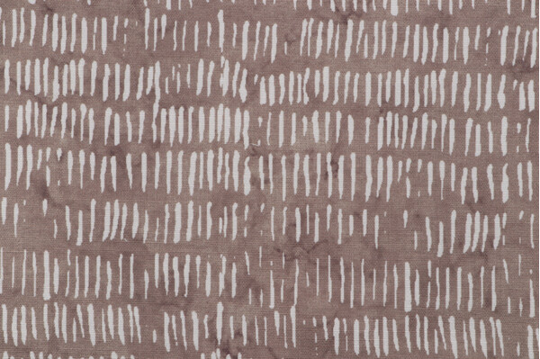 EDPA USA Tally Printed Polyester Drapery Fabric in Mink