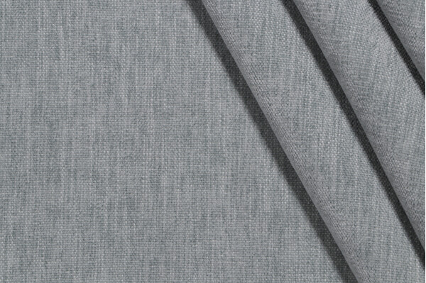 Crypton Bennett High Performance Woven Chenille Upholstery Fabric in Blue Mist