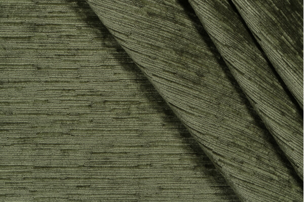 Crypton Limerick High Performance Chenille Upholstery Fabric in Leaf