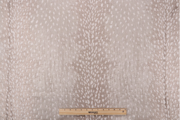 TFA Doe A Deer Woven Decorator Fabric in Grey