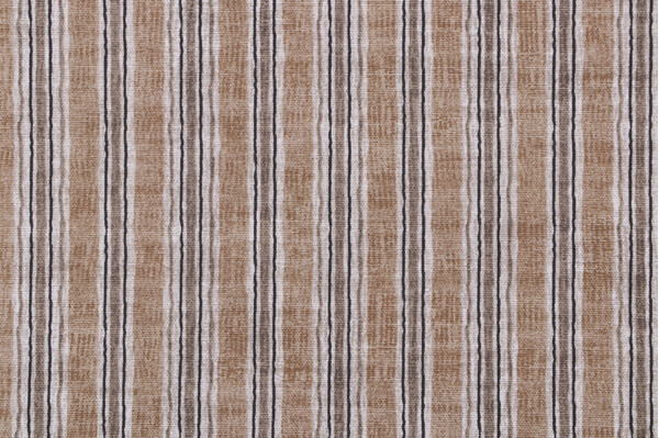 Magnolia Home Jasper Printed Cotton Drapery Fabric in Caramel