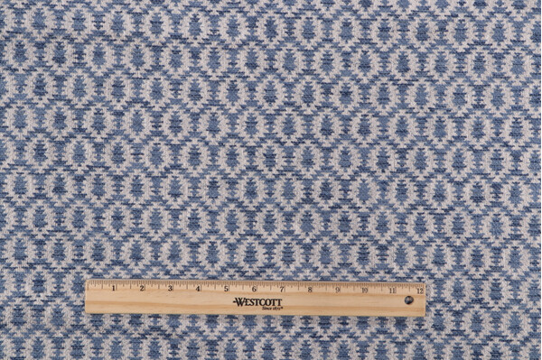 Mill Creek Epicenter Woven Upholstery Fabric in Indigo