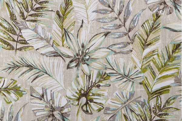 Bryant Fabrics Cairo Printed Polyester Outdoor Fabric in Oyster