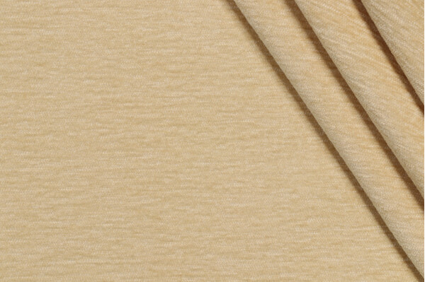 Crypton Tobin High Performance Chenille Upholstery Fabric in Butter