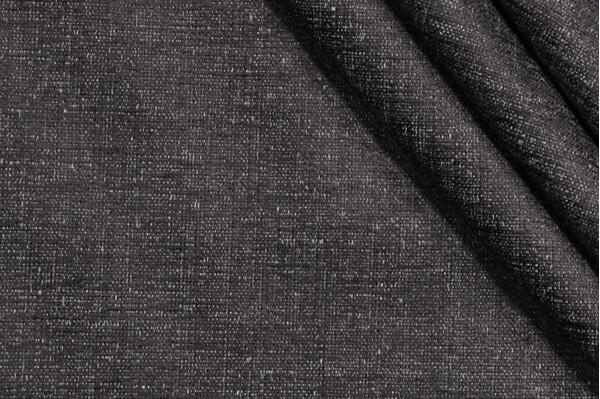 Crypton Granbury High Performance Woven Chenille Upholstery Fabric in Graphite
