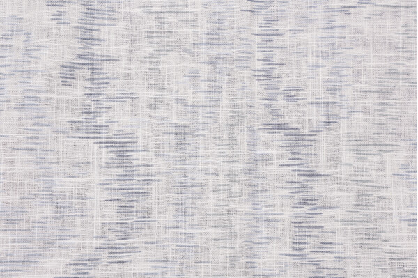 Covington Bonte Printed Linen Blend Drapery Fabric in Chambray