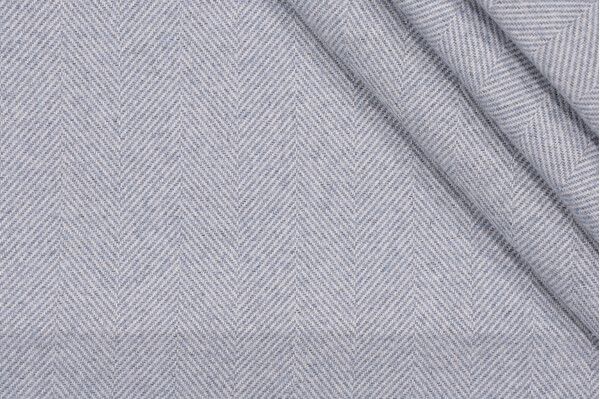 Barnes Woven Upholstery Fabric in Chambray