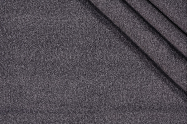 JF Fabrics Woolish Velveteen Upholstery Fabric in Grey
