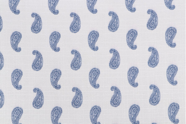 PK Lifestyles Simple Stamp Performance Plus Printed Decorator Fabric in Indigo