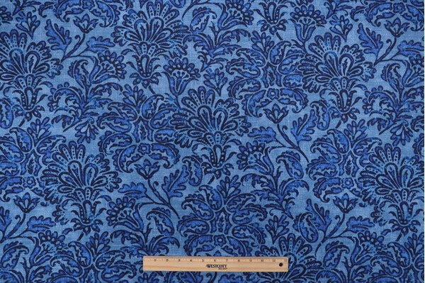 Click for 4.88 Yards Tommy Bahama Batiking Printed Polyester Outdoor Fabric in Baltic Tommy Bahama Batiking Printed Polyester Outdoor Fabric in Baltic