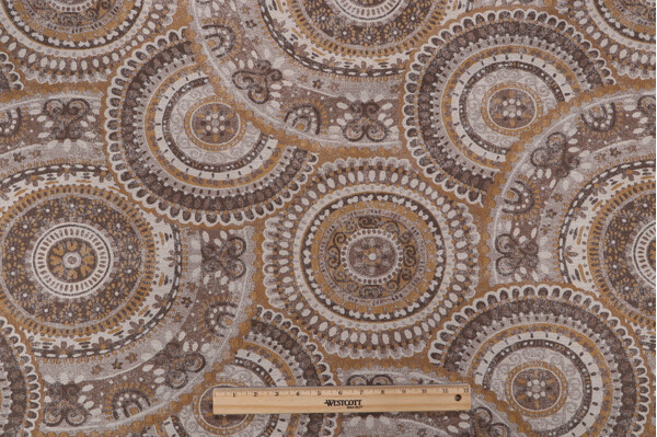 Deleni Tapestry Upholstery Fabric in Dijon