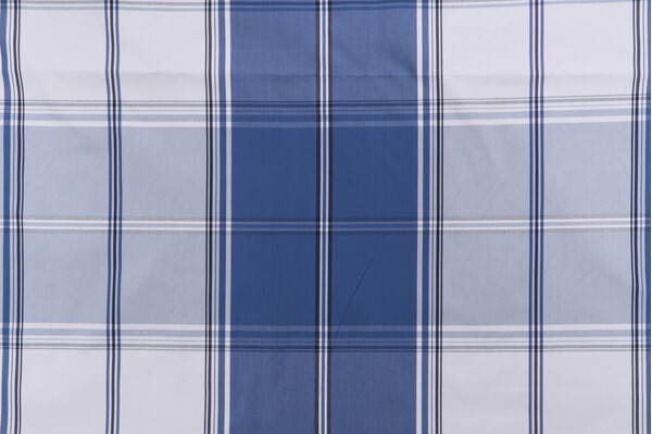 Thibaut New England Plaid W724308 Woven Decorator Fabric in Navy