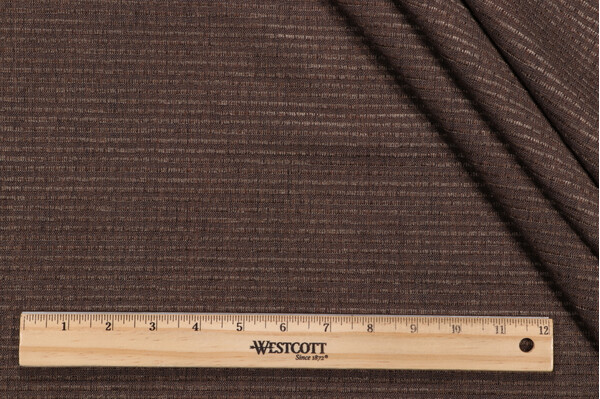 Thibaut Florence W74544 Woven Upholstery Fabric in Fudge