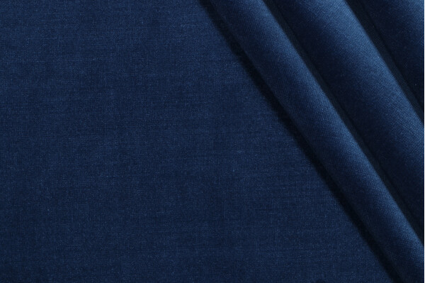 Click for 4.25 Yards Talton Velvet Upholstery Fabric in Royal Talton Velvet Upholstery Fabric in Royal