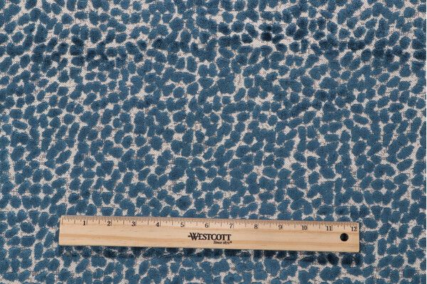 Covington Jelly Beanz Velvet Upholstery Fabric in 54-Sapphire