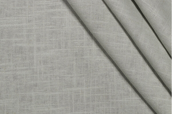 Covington Jefferson Linen Woven Drapery Fabric in 515-Swedish Blue